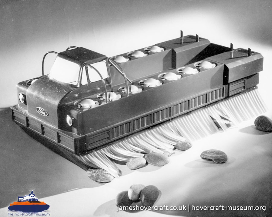 Ford hovercraft for agriculture -   (submitted by The <a href='http://www.hovercraft-museum.org/' target='_blank'>Hovercraft Museum Trust</a>).